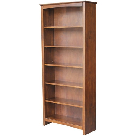 International Concepts Shaker Bookcase, 72u0022H