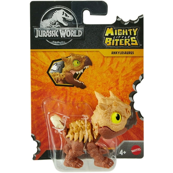Jurassic World Mighty Little Biters Ankylosaurus Mini Figure