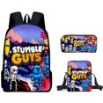 thumbnail image 1 of My Singing Monsters Monster Concert School Bag Cartoon Backpack Shoulder Bag Pencil Case Three Piece Set, 1 of 2