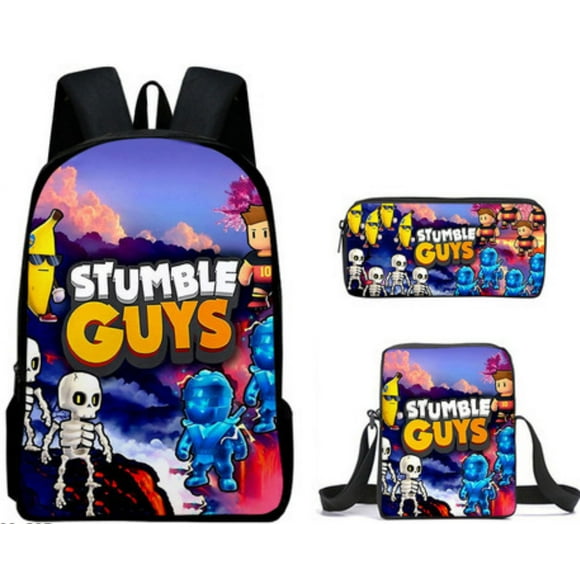 My Singing Monsters Monster Concert School Bag Cartoon Backpack Shoulder Bag Pencil Case Three Piece Set 16 -WEVALLEY