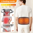 thumbnail image 6 of Cordless Heated Airbag Lumbar Massager, 3 Airbag Modes 4 Heat Levels 4 Intensity Levels, Portable Waist Support Belt with 2000mAh Battery for Muscle Relaxation Fatigue Relief, 6 of 13