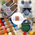 thumbnail image 4 of 1 rollo de hilo artesanal suave DIY hilo grueso 30 metros 100g costura para ganchillo JShteea Libre de BPA, 4 of 9
