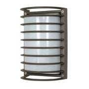 Nuvo 60-533 - 1 Light - 10" - Rectangle Cage Bulk Head - Die Cast Bulk Head