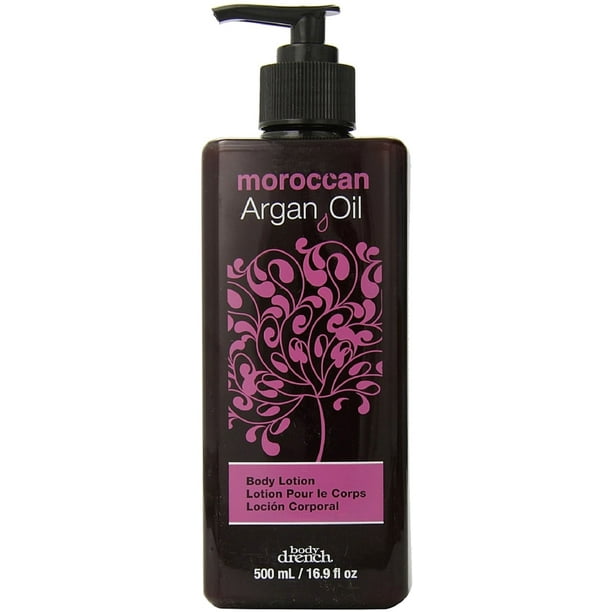 Body Drench Moroccan Argan Oil Body Lotion 16.90 Oz - Walmart.com ...