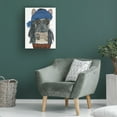 thumbnail image 3 of Canvas Wall Art - Melissa Symons 'Hippie Frenchie' Wall Art for Living Room, Bedroom, or Office Décor by Trademark Fine Art - 14 x 19 Inches, 3 of 4