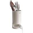 thumbnail image 1 of Carrotez - Soporte de secado para cubiertos y utensilios de cocina, escurridor de cubiertos peque&ntilde;os autodrenable, beige, 1 pieza, 1 of 9
