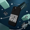 thumbnail image 3 of DistinctInk Tough Case for Apple iPhone 14 (6.1" Screen), Compatible with MagSafe Charging - Remember There Are Bears in the Woods, 3 of 6