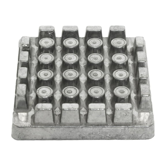 Excellante Pusher block for french fry cutter 1/2" blade, comes in each