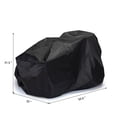 thumbnail image 6 of Immere Kids Ride-On Toy Car Cover, Outdoor Wrapper Resistant Protection for Children Vehicles, Power Wheels Cover- Black, 6 of 7