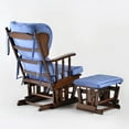 thumbnail image 4 of Comfort Deluxe Glider Chair and Ottoman Set Cloud Blue, 4 of 5
