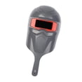 thumbnail image 1 of Casco de soldadura de mano Máscara de soldador Equipo de trabajo Cómodo Profesional Cara Gris, 1 of 9