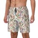 thumbnail image 1 of Balery Floral Bañador para hombre, shorts de playa de secado rápido con entrepierna y forro de compresión-XX-Large, 1 of 6