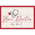 thumbnail image 3 of Reed, Tara 14x11 Black Modern Framed Museum Art Print Titled - Valentines landscape sentiment IV-Love Doctor, 3 of 5