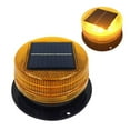 Dolpphoneven Solar Led Beacon Light Emergency Warning Strobe Light With