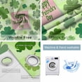 thumbnail image 2 of Happy St. Patrick's Day Blackout Curtains for Bedroom, Spring Lucky Shamrock Cloud Green Thermal Insulated Kitchen Drapes with Grommets, Light Blocking Window Treatment, 2 Panels 27.5" x 39", 2 of 7