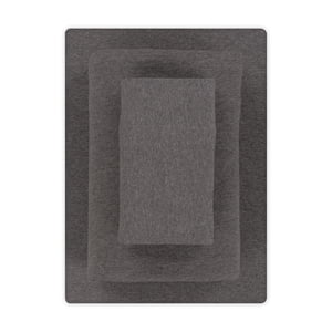 Mainstays Jersey Sheet Set Twin-XL, Charcoal