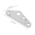 thumbnail image 2 of GOOHOCHY Montura De Motor Para Louver De Ac Plástico Para Sustitución Con Universal, 2 of 8