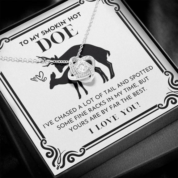 To My Wife Necklace Gift, Husband Gift To Wife, Gift For Girlfriend, Valentine's Day Jewelry Gift To Wife From Husband, Gift From Boyfriend