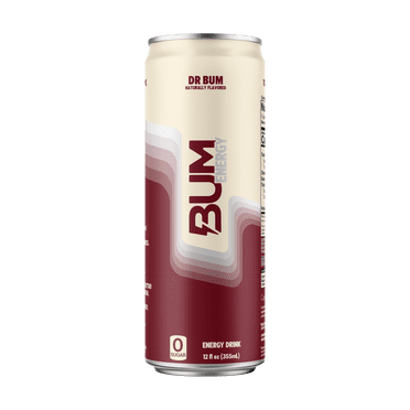 Bum Energy Dr Bum Energy Drink, 112 mg Natural Caffeine, 12 fl oz Can
