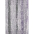 thumbnail image 2 of Addison Rugs Mayfield Premium Machine Washable Transitional Stripes Lavender Rectangle Rug, 3' x 5', 2 of 7