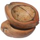 thumbnail image 2 of 2pcs Candle Holders Candle Containers Coconut Shell Candle Holder for Candles Making, 2 of 2