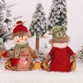 thumbnail image 4 of Bolsa de regalo, soporte de regalo de decoración de Navidad, paquete de juguete, colgante de Navidad, artesanía, muñeca suave, contenedor de Kits de decoración para fiestas Forma de muñeco de nieve Toystoory HA069772-02, 4 of 6