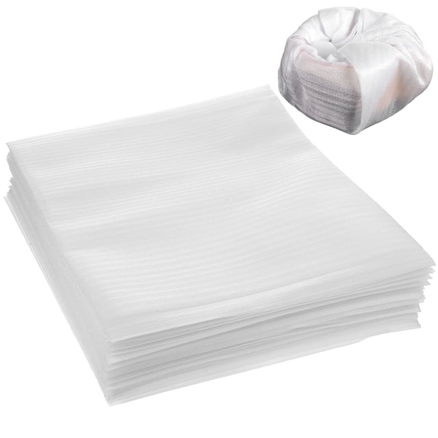 Minkissy 100Pcs Rectangular Epe Foam Pouches for Electronics and Crafts Waterproof and Impact Protection