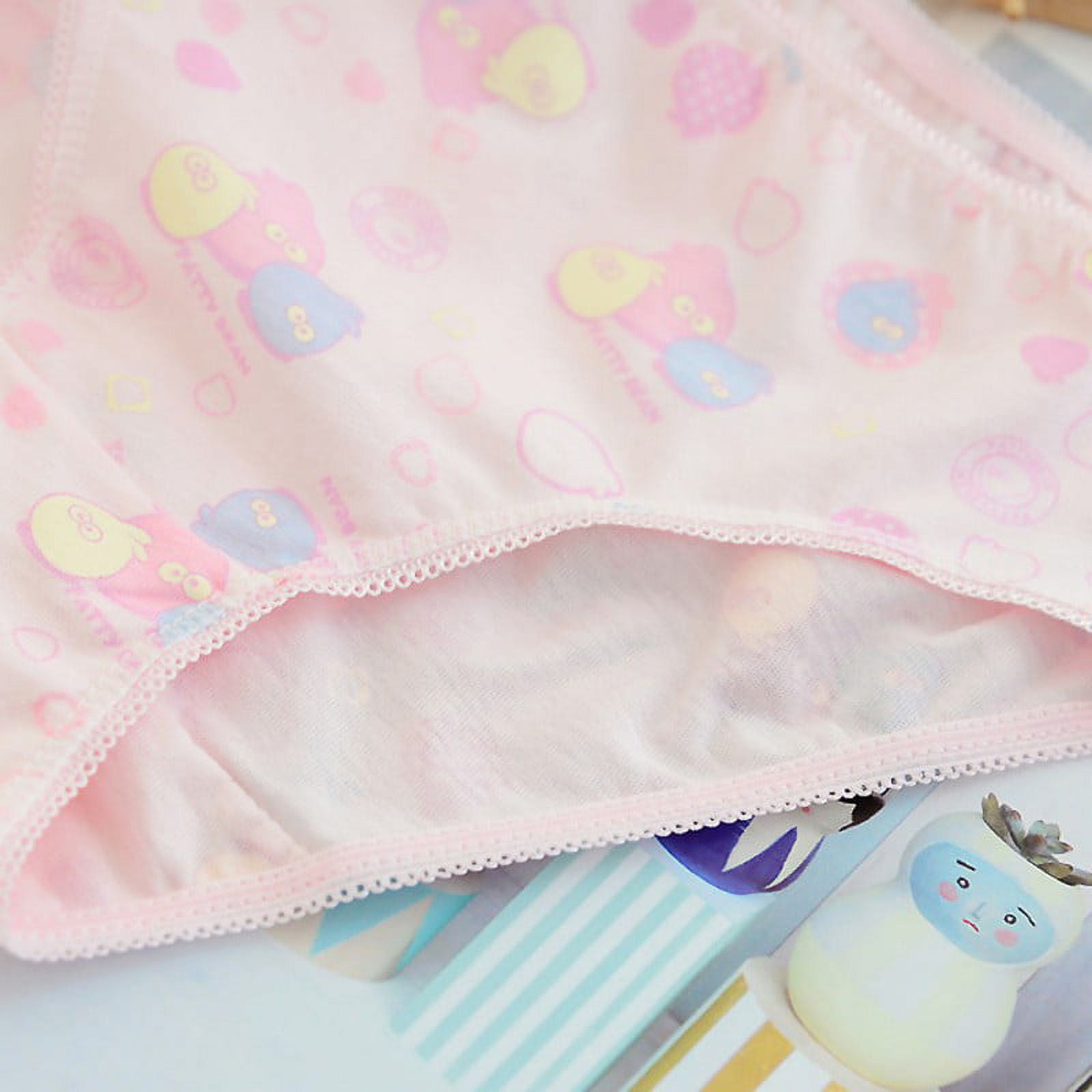 Finihen Little Girls Soft Cotton Underwear Comfort Panties Toddler