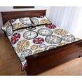 thumbnail image 3 of Reloj de pared UK Pattern Juego de cama edredón, 3 of 5