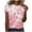 01 Pink, variant on Lace Blouses for Women Fashion My Orders Placed Recently By Me My Account Women Tank Tops Loose Graphic Beach Shirt Sunshine White