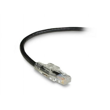GigaTrue 3 CAT6 550-MHz Lockable Patch Cable (UTP), Black, 5-ft. (1.5-m)