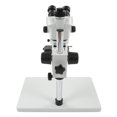 thumbnail image 4 of Trinocular Microscope 24MP 1080P 3.5X To 50X Continuous Zoom Stereo Trinocular Microscope with LED Lamp 100‑240V UK Plug, 4 of 5