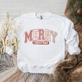thumbnail image 4 of Merry Christmas Varsity | Sweatshirt, 4 of 5