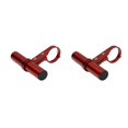 thumbnail image 1 of ZLight Multifunction Handlebar Extension Holder Bike Handlebar Extender Bracket Extension Alloy Holder Mount Accessories Red 10cm 2Set, 1 of 6