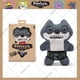 thumbnail image 1 of Original Ugly Teeth Monsters Plush Toys Wide Eyed Monsters Family On Vacation in Underwear Plush Hot Gifts For Kids, 1 of 5