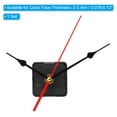 thumbnail image 3 of Reemplazo del mecanismo del reloj Uxcell, mecanismo de reloj de cuarzo a pilas para reloj de pared DIY de aluminio, 15032, 3 of 7