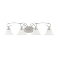 thumbnail image 4 of Livex Lighting Coronado Bath Light in Brushed Nickel, 4 of 11