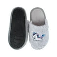 thumbnail image 4 of CTM Girl's Fuzzy Unicorn Slide Slippers, 4 of 6