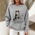 thumbnail image 6 of Christmas Sweatshirt for Women Long Sleeve Crewneck Printed Pullover Top Gray-1 XL, 6 of 8
