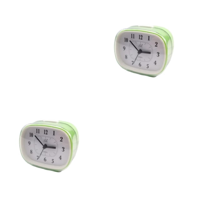 Reloj despertador Wosthever de escritorio a la moda alarmas color caramelo sonido fuerte campana