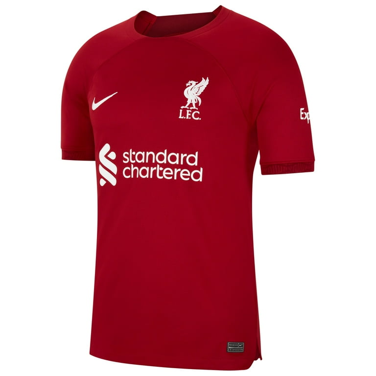 Men's Nike Mohamed Salah Red Liverpool 2022/23 Home Replica Player Jersey 