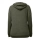 thumbnail image 4 of Sudadera con Capucha de Punto Acanalado para Mujer, Sudaderas Extragrandes con Bolsillo Tipo Canguro, Tops Casuales Holgados con Cordón Verde M, 4 of 7