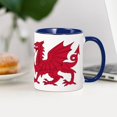 thumbnail image 4 of CafePress - Welsh Dragon Mug - 11 oz Ceramic Mug - Novelty Coffee Tea Cup, 4 of 6