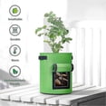 thumbnail image 2 of Potato Growing Bag, 5-pack 10 Gallon Vegetable Growing Plant Bags With Viewing, 2 of 5