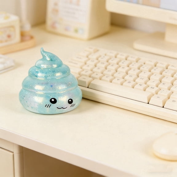 Soft Squish Ball, Glitter Fidget Sensory for Relaxation and Daily Calm Use