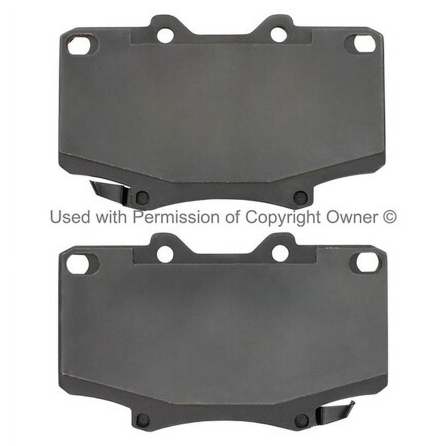 Mpa Electrical 1003-0502C Quality Built Disc Brake Pad Set   Black Series,