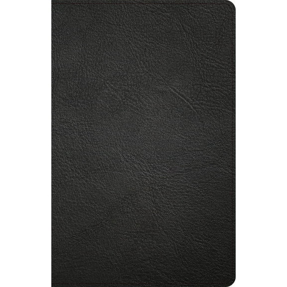 CSB Thinline Reference Bible, Black Genuine Leather (Hardcover)
