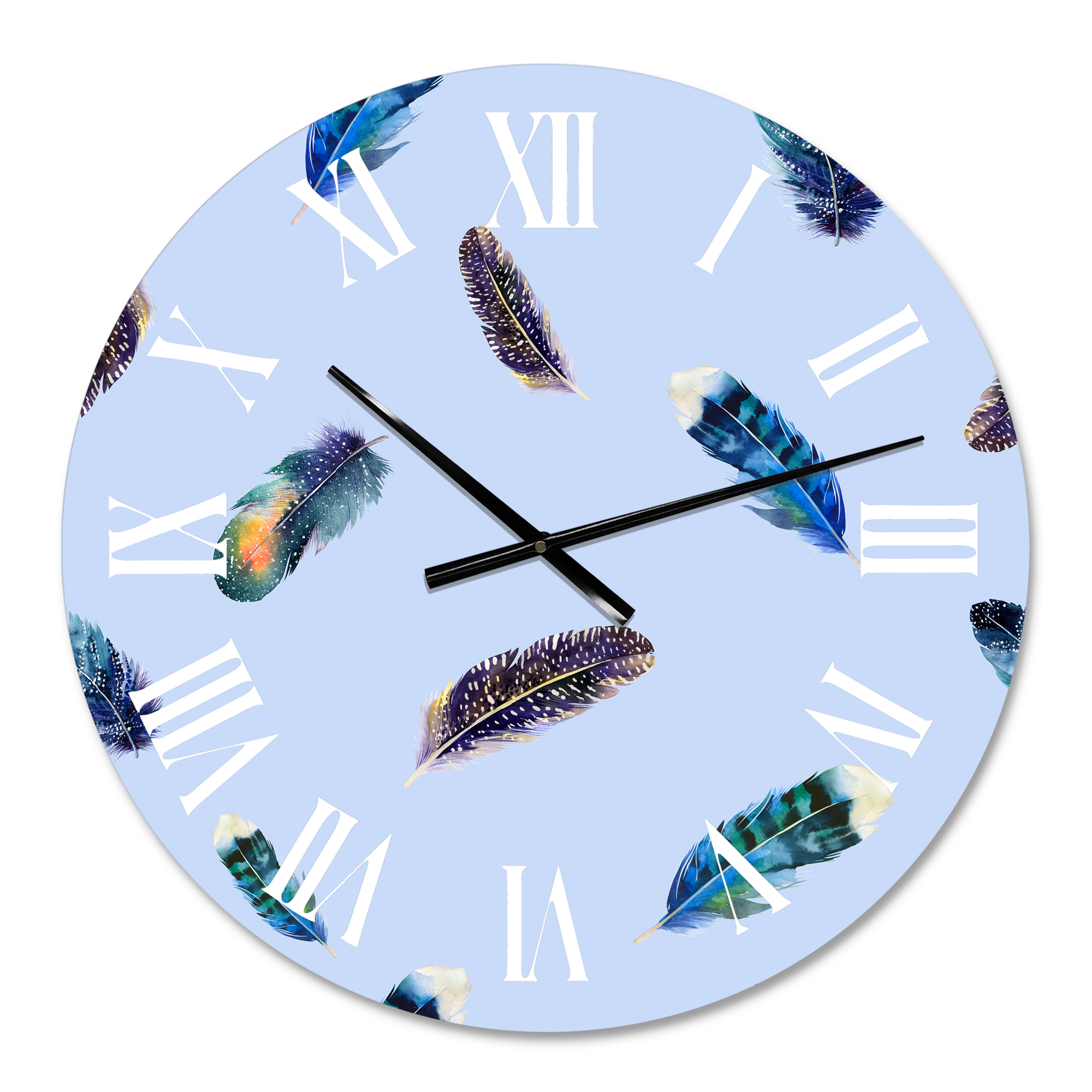 Elegant Designs 23" Farmhouse Wall Clock
