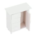 thumbnail image 4 of Muebles De Juguete, Gabinete De Casa De Muñecas De Madera, Gabinete En Miniatura único Y Encantador, Sala De Estar Familiar Para Niños De Interior, 4 of 7