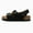 Black, variant on Kids Toddler Sandals Boys Girls Cork Footbed Sandal Comfort Double Buckle Slip On Slippers with Adjustable Back Strap